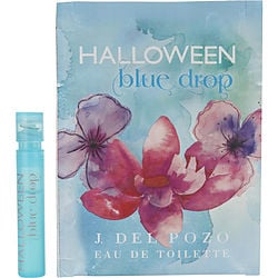 Halloween Blue Drop Edt Spray Vial On Card