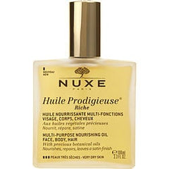 Nuxe Huile Prodigieuse Riche Multi-Purpose Nourishing Oil - For Very Dry Skin  --100Ml/3.3oz