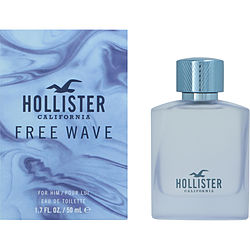 Hollister Free Wave Edt Spray 1.7 oz