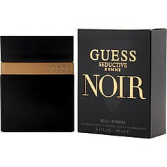 Guess Seductive Homme Noir Edt Spray 3.4 oz