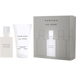 Carven L'Eau Intense Edt Spray 1.7 oz & After Shave Balm 3.3 oz