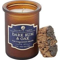 Dark Rum & Oak Scented Spirit Jar Candle - 5 oz. Burns Approx. 35 Hrs.