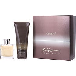 Baldessarini Ambre Edt Spray 1.7 oz & Shower Gel 6.8 oz