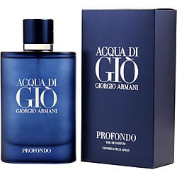 Acqua Di Gio Profondo Eau De Parfum Spray 4.2 oz