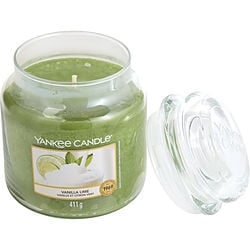 Yankee Candle Vanilla Lime Scented Medium Jar 14.5 oz