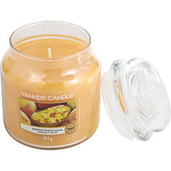 Yankee Candle Mango Peach Salsa Scented Medium Jar 14.5 oz