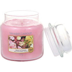 Yankee Candle Fresh Cut Roses Scented Medium Jar 14.5 oz