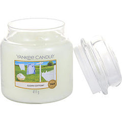 Yankee Candle Clean Cotton Scented Medium Jar 14.5 oz