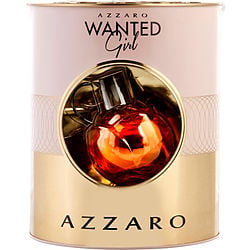 Azzaro Wanted Girl Eau De Parfum 2.7 oz & Body Lotion 3.3 oz & Eau De Parfum 0.25 oz Mini