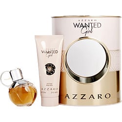 Azzaro Wanted Girl Eau De Parfum Spray 1.6 oz & Body Loton 3.3 oz