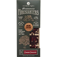 Cinnamon Firestarters Down To Earth Firestarters Fragranced Colored Wax Combined With Recycled And Renewable Material. Box Contains 10X1.8 oz Each Tearaway Pods