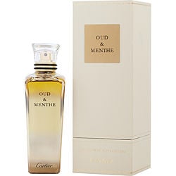 Cartier L'Heures Voyageuses Oud & Mint Eau De Parfum Spray 2.5 oz