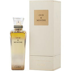 Cartier L'Heures Voyageuses Oud & Mint Eau De Parfum Spray 2.5 oz