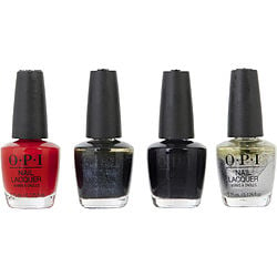 Opi Love Opi 4 Pc Set - Ornament To Be Together + Coalmates + Holdazed Over You + My Wish List --4X3.75Ml/0.125oz