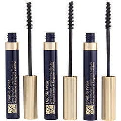 Estee Lauder Double Wear Zero Smudge Lengthening Mascara Trio - # 01 Black 3X--6Ml/0.24oz