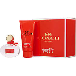 Coach Poppy Eau De Parfum Spray 3.4 oz & Body Lotion 3.4 oz