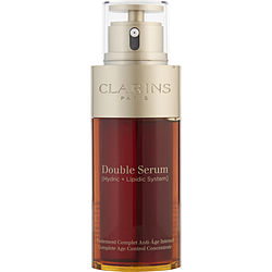 Clarins Double Serum (Hydric + Lipidic System) Complete Age Control Concentrate --75Ml/2.5oz