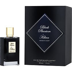 Kilian Black Phantom Eau De Parfum Spray Refillable 1.7 oz & Clutch