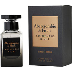 Abercrombie & Fitch Authentic Night Edt Spray 1.7 oz