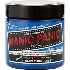 Manic Panic High Voltage Semi-Permanent Hair Color Cream - # Atomic Turquoise 4 oz