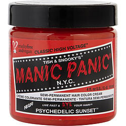 Manic Panic High Voltage Semi-Permanent Hair Color Cream - # Psychedelic Sunset 4 oz