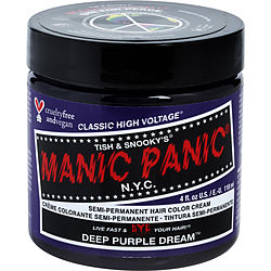 Manic Panic High Voltage Semi-Permanent Hair Color Cream - # Deep Purple Dream 4 oz