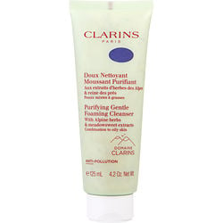 Clarins Purifying Gentle Foaming Cleanser With Alpine Herbs & Meadowsweet Extracts - Combination To Oily Skin  --125Ml/4.2oz