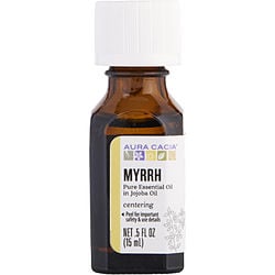 Essential Oils Aura Cacia Myrrh In Jojoba Oil 0.5 oz