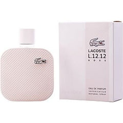 Lacoste L.12.12 Rose Eau De Parfum Spray 3.4 oz