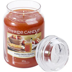 Yankee Candle Farm Fresh Peach Scented Large Jar 22 oz