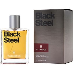 Swiss Army Black Steel Edt Spray 3.4 oz