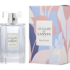 Les Fleurs De Lanvin Blue Orchid Edt Spray 3 oz