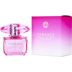 Versace Bright Crystal Absolu Eau De Parfum Spray 3 oz (New Packaging)