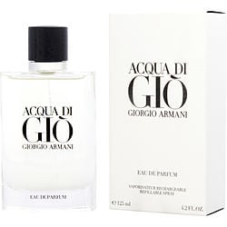 Acqua Di Gio Eau De Parfum Spray Refillable 4.2 oz