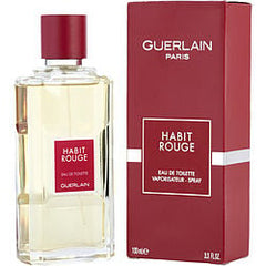 Habit Rouge Edt Spray 3.3 oz (New Packaging)