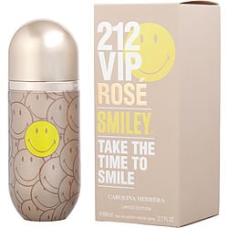 212 Vip Rose Smiley Eau De Parfum Spray 2.7 oz (Limited Edition)