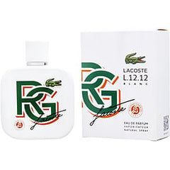 Lacoste L.12.12 Blanc Eau De Parfum Spray 3.3 oz (Roland Garros Limited Edition)