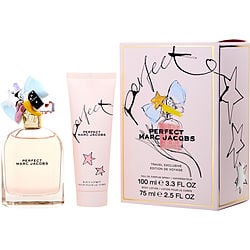 Marc Jacobs Perfect Eau De Parfum Spray 3.4 oz & Body Lotion 2.5 oz