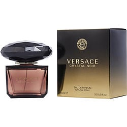 Versace Crystal Noir Eau De Parfum Spray 3 oz (New Packaging)