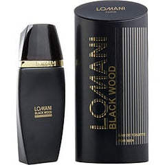 Lomani Black Wood Edt Spray 3.4 oz