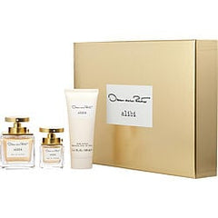 Oscar De La Renta Alibi Eau De Parfum Spray 3.4 oz & Body Lotion 3.4 oz & Eau De Parfum Spray 1 oz