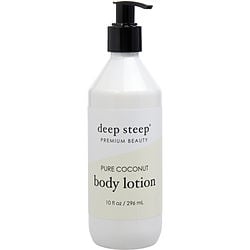 Deep Steep Pure Coconut Body Lotion 10 oz
