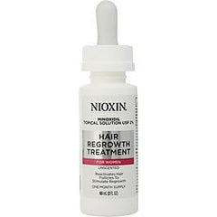 Nioxin Minoxidil Topical Solution Usp 2% Hair Regrowth Treatment Unscented 3X2 oz