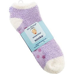 Spa Accessories Spa Sister Essential Moist Socks With Jojoba & Lavender Oils (Purple)