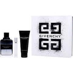 Gentleman Intense Edt Spray 3.4 oz & Shower Gel 2.5 oz & Edt Spray 0.42 oz Mini