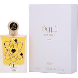 Lattafa Pride Tharwah Gold Eau De Parfum Spray 3.4 oz