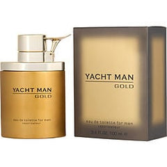 Yacht Man Gold Edt Spray 3.4 oz