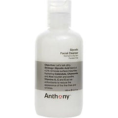 Anthony Glycolic Facial Cleanser --3.4oz