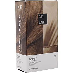 Igk Permanent Color Kit - 7G Almost Blonde (Golden Blonde)