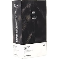 Igk Permanent Color Kit - 4N Original Brown (Dark Natural Brown)